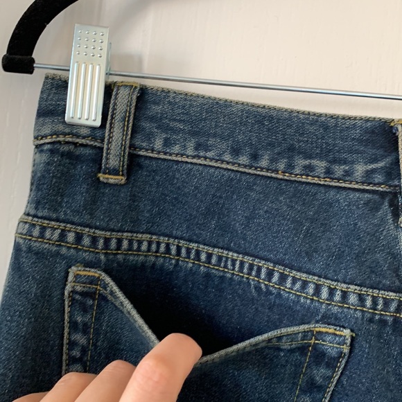 ANN TAYLOR Vintage Bootcut Button Fly Special Edition Jeans Size 6P - Picture 12 of 16